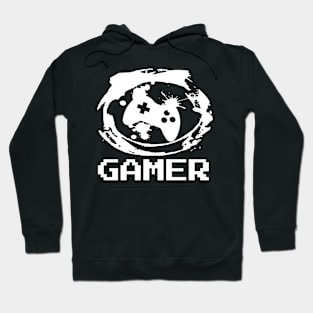 Gamer, player, gaming, controller Hoodie